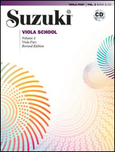 Suzuki Viola School #2 Viola BK/CD Revised Edition cover